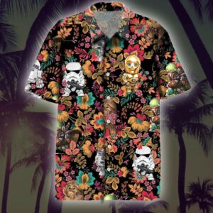 Tropical Hibiscus Star Hawaiian Shirt  - Thelegend59