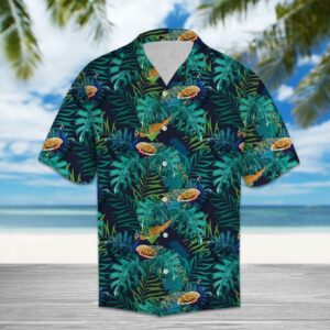 Tropical Peacock Hawaiian Shirt  - Thelegend59