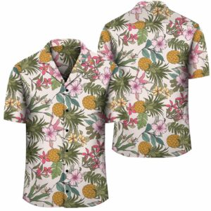 Tropical Pineaapple Hawaiian Shirt  - Thelegend59