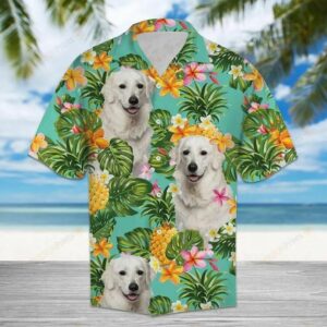 Tropical Pineapple Kuvasz Multicolor Best Design Hawaiian Shirt  - Thelegend59