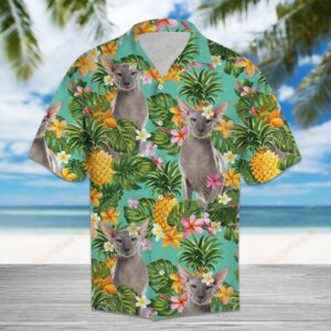 Tropical Pineapple Peterbald Multicolor Nice Design Hawaiian Shirt  - Thelegend59