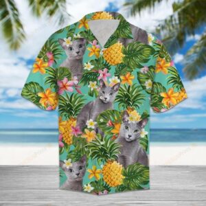 Tropical Pineapple Russian Multicolor Best Design Hawaiian Shirt  - Thelegend59