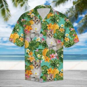 Tropical Pineapple Singapura Multicolor Best Design Hawaiian Shirt  - Thelegend59