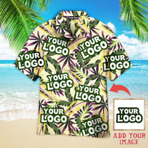 Tropical Seamless Your Logo Custom Hawaiian Shirt Pn302094Lb - For Men And Women - Kids  - Thelegend59
