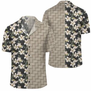 Tropical Toucans Hibiscus Palm Leaves Lauhala Moiety Hawaiian Shirt  - Thelegend59