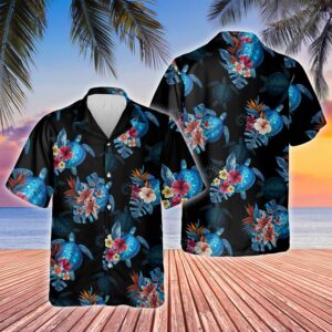 Tropical Vibes - Turtle Hawaiian Shirt  - Thelegend59