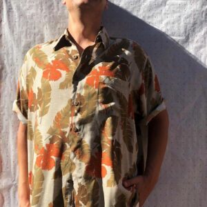 Tropicana Brow Orange Best Design Hawaiian Shirt  - Thelegend59