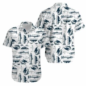 Trout Fishing Hawaiian Shirts  - Thelegend59
