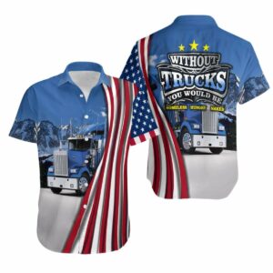 Truck Driver Hawaiian Aloha Hawaiian Shirtss  - Thelegend59