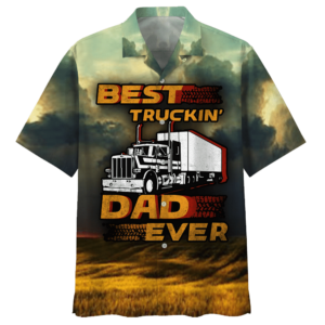 Trucker Colorful High Quality Unisex Hawaiian Shirt  - Thelegend59