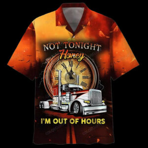 Trucker Hawaiian Shirt Clothing  - Thelegend59