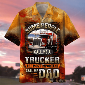 Trucker Lover Hawaiian Shirt  - Thelegend59