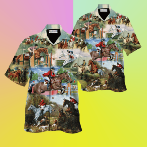 Try Jumping Once - You Will Know It'S Horse Riding Hawaiian Shirts  - Thelegend59