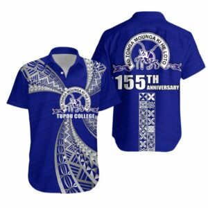 Tupou College Hawaiian Shirt Toloa Tonga  - Thelegend59