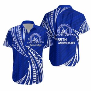 Tupou College Hawaiian Shirt Version 2  - Thelegend59