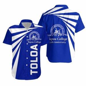 Tupou College Toloa Hawaiian Shirt Tornado Version  - Thelegend59
