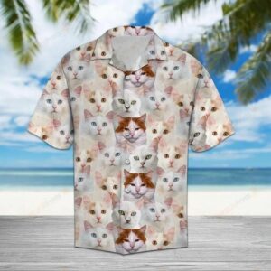Turkish Van Brown Amazing Design Hawaiian Shirt  - Thelegend59