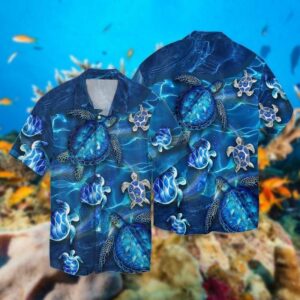 Turtle Colorful Best Hawaiian Shirt  - Thelegend59