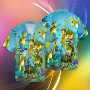 Turtle Hawaiian Shirt - Azhawaiian  - Thelegend59