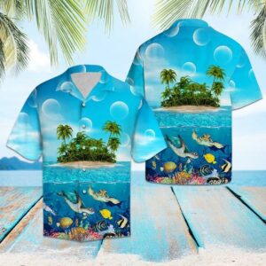 Turtle Island Hawaiian Shirt  - Thelegend59