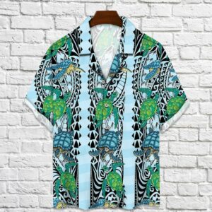Turtle Lover Hawaiian Shirt Women Men  - Thelegend59