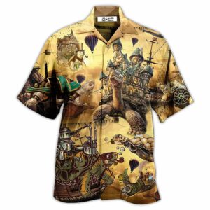 Turtle Vintage House - Hawaiian Shirt - For Men And Women - Kids  - Thelegend59