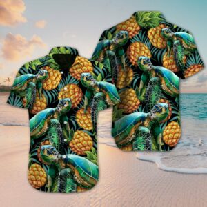 Turtles Beach Hawaiian Shirt  - Thelegend59