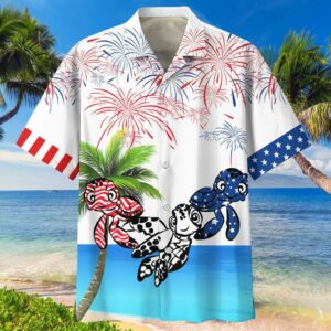 Turtles Independence Hawaiian Shirt  - Thelegend59