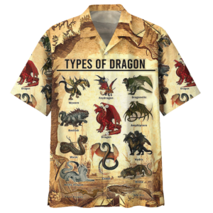Type Of Dragon Hawaiian Shirt  - Thelegend59