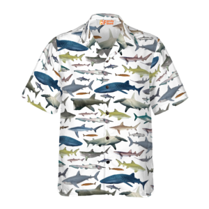 Type Of Sharks Hawaiian Shirt - For Men And Women - Kids  - Thelegend59