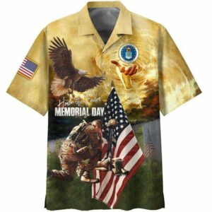 U.S. Air Force Memorial Day Honor The Fallen Aloha Hawaiian Shirts  - Thelegend59