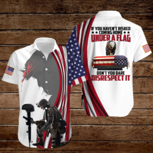 Under A Flag Hawaiian Shirt  - Thelegend59