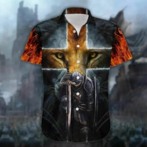 Under God Black Unique Design Hawaiian Shirt  - Thelegend59