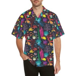 Underwater Cute Print Design Hawaiian Shirt  - Thelegend59