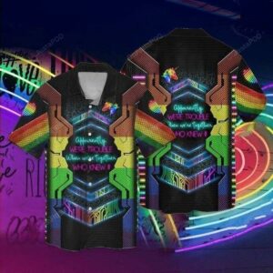 Unicorn Lgbt Hawaiian Shirt - Unihawaiian Shirtsex - Adult -  - Thelegend59