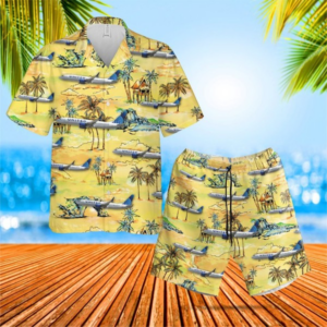United Airlines Boeing Hawaiian Shirt Set Unisex  - Thelegend59
