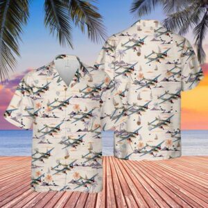 United States Air Forces Lockheed Hawaiian Shirt  - Thelegend59