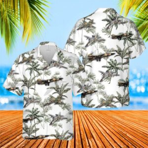 Us Air Force General Dynamics Hawaiian Shirt  - Thelegend59