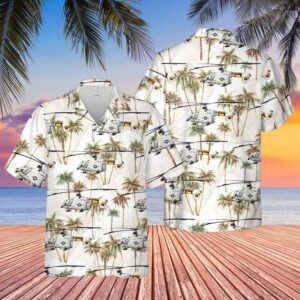 Us Air Force Kaman Hawaiian Shirt  - Thelegend59