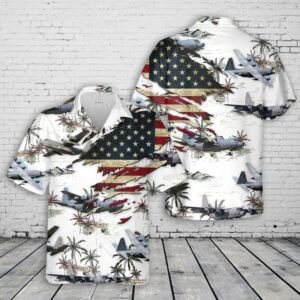 Us Air Force Lockheed Hawaiian Shirt  - Thelegend59