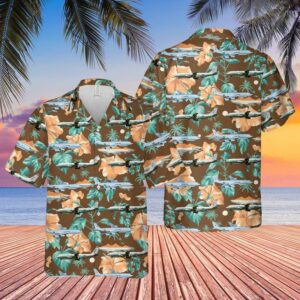 Us Air Force Northrop Grumman E-8 Joint Hawaiian Shirt  - Thelegend59