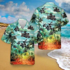 Us Air Force Sikorsky Hawaiian Shirt  - Thelegend59