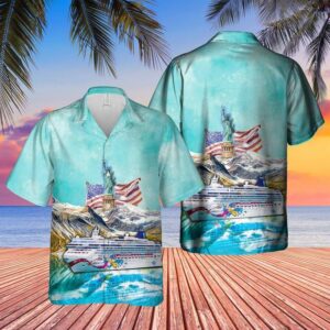 Us Cruise Ship Hawaiian Shirt  - Thelegend59
