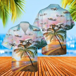 Us Navy Grumman Hawaiian Shirt  - Thelegend59