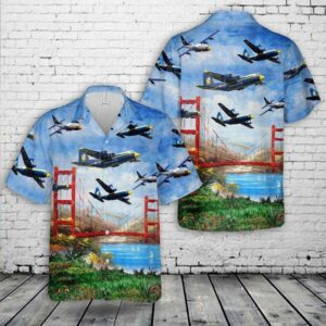 Us Navy Lockheed Orion Hawaiian Shirt  - Thelegend59