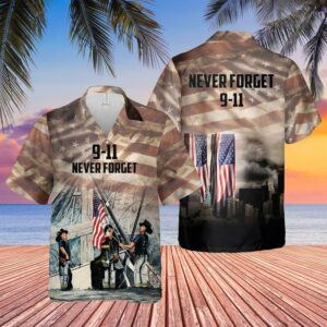 Usa Never Forget Hawaiian Shirt  - Thelegend59