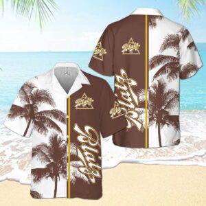 Valentin Blatz Brewing Palm Tree All Over Print 3D Aloha Summer Beach Hawaiian Shirt  - Thelegend59