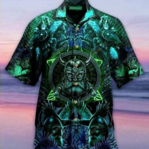 Valhalla Viking Hawaiian Shirt  - Thelegend59