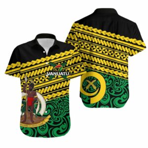 Vanuatu Rugby Hawaiian Shirt Style  - Thelegend59