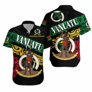 Vanuatu Special Independence Anniversary Hawaiian Shirt Sporty Style  - Thelegend59